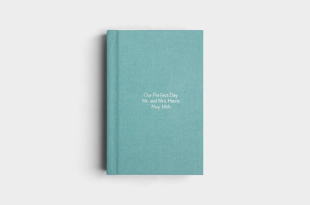 8x12 Portrait Sea Linen Photo Album