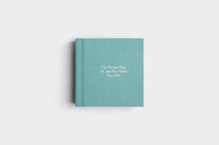 8x8 Square Sea Linen Photo Album