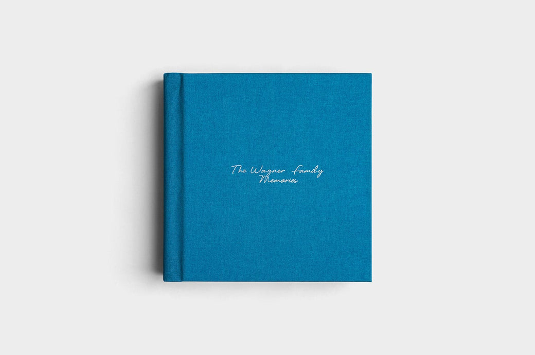 10x10 Square Tidal Linen Photo Album