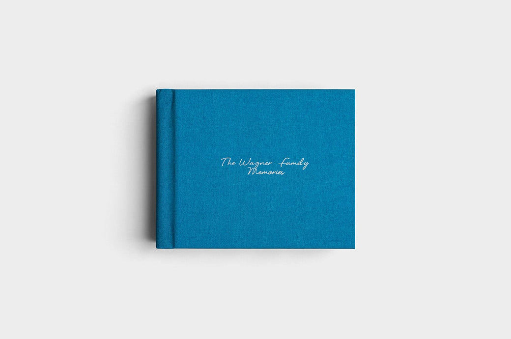 10x8 Landscape Tidal Linen Photo Album
