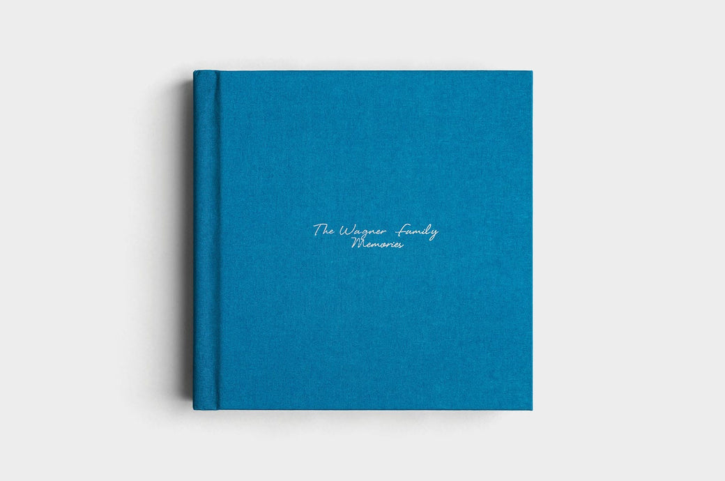 12x12 Square Tidal Linen Photo Album