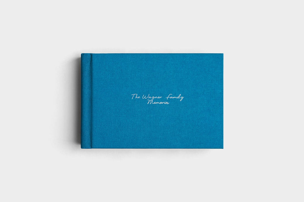 12x8 Landscape Tidal Linen Photo Album