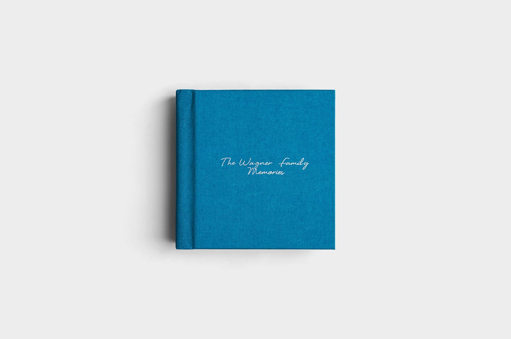 8x8 Square Tidal Linen Photo Album