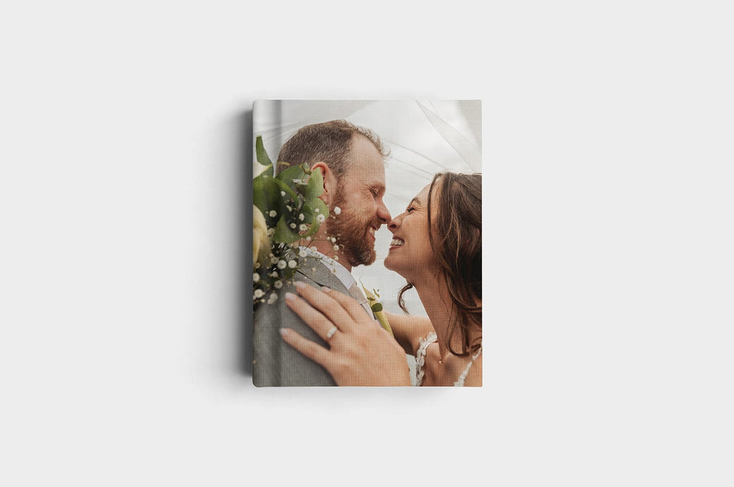 8x10 Portrait Canvas Photo Wrap Cover Album99