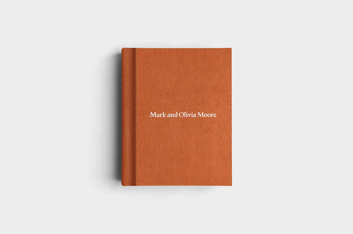 8x10 Portrait Camel Vegan Leather Album
