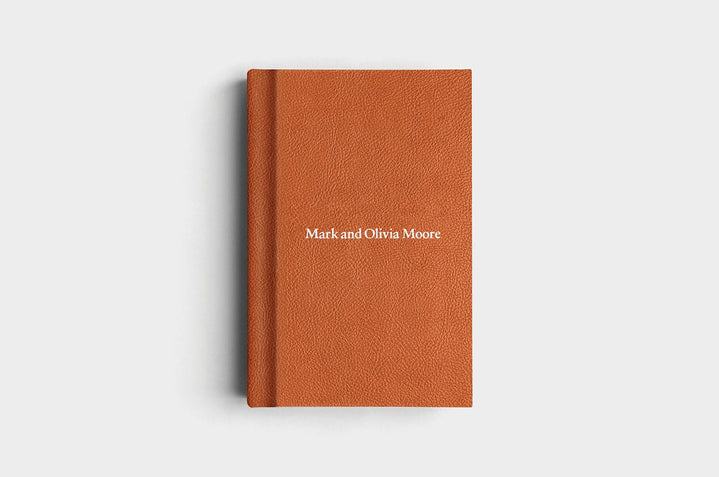 8x12 Portrait Camel Vegan Leather Album