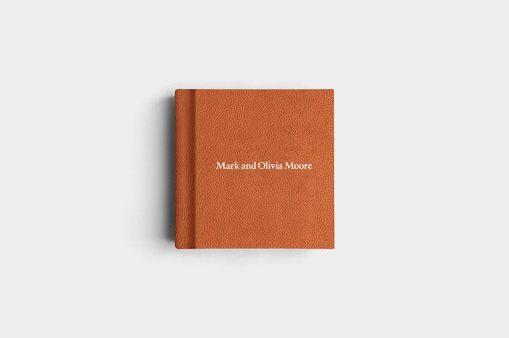 8x8 Camel Vegan Leather Album