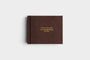 10x8 Chocolate Vegan Leather Album99