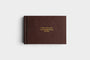12x8 Chocolate Vegan Leather Album99