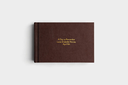 12x8 Chocolate Vegan Leather Album99