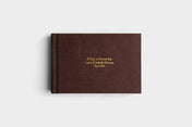 12x8 Chocolate Vegan Leather Album99