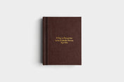 8x10 Chocolate Vegan Leather Album99