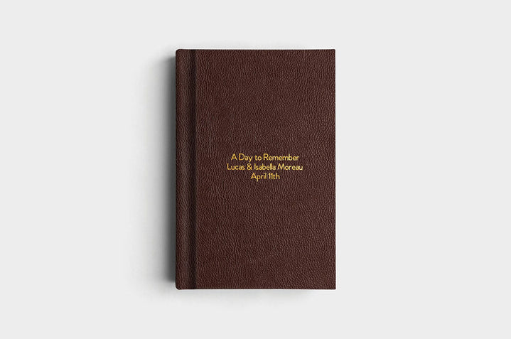 8x12 Chocolate Vegan Leather Album99