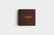 8x8 Chocolate Vegan Leather Album99