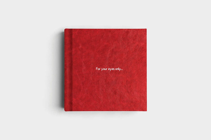 10x10 Square Cranberry Vegan Leather Album