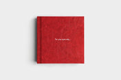 10x10 Cranberry Vegan Leather Album99
