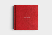 12x12 Cranberry Vegan Leather Album99