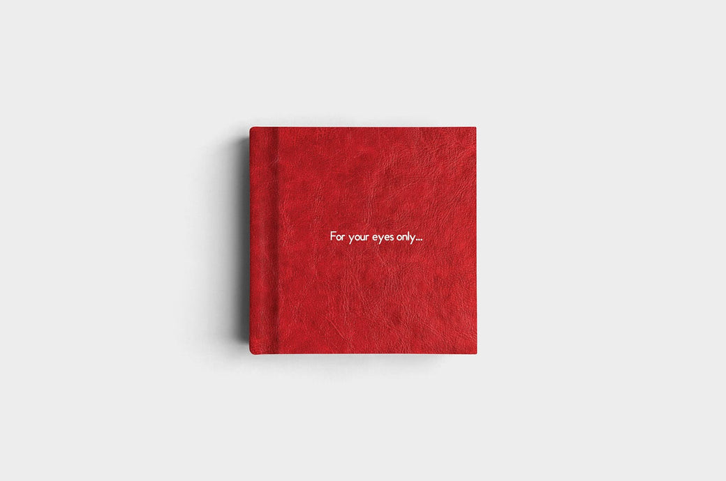 8x8 Cranberry Vegan Leather Album
