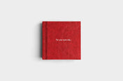 8x8 Cranberry Vegan Leather Album99