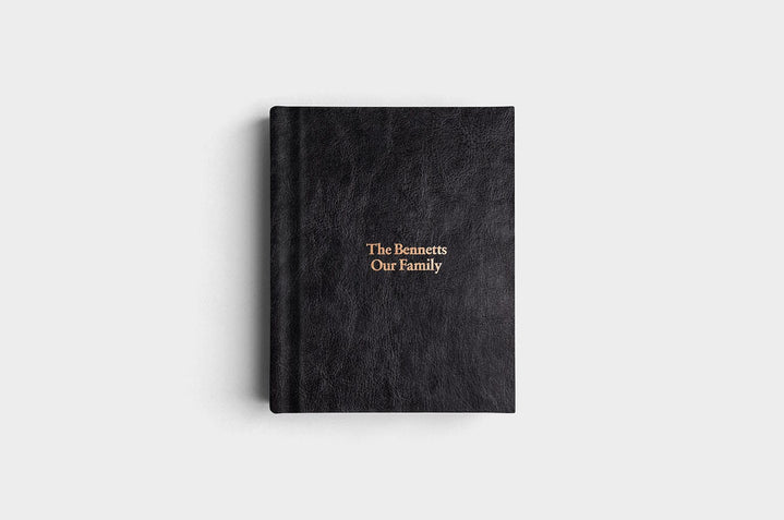 8x10 Jet Black Vegan Leather Album99