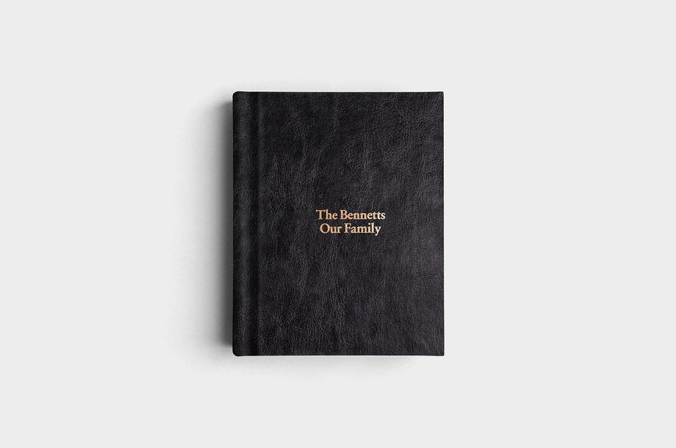 8x10 Jet Black Vegan Leather Album99