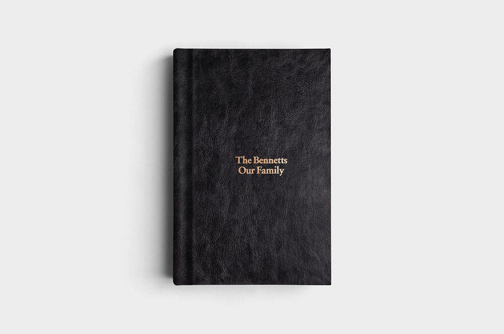 8x12 Jet Black Vegan Leather Album99