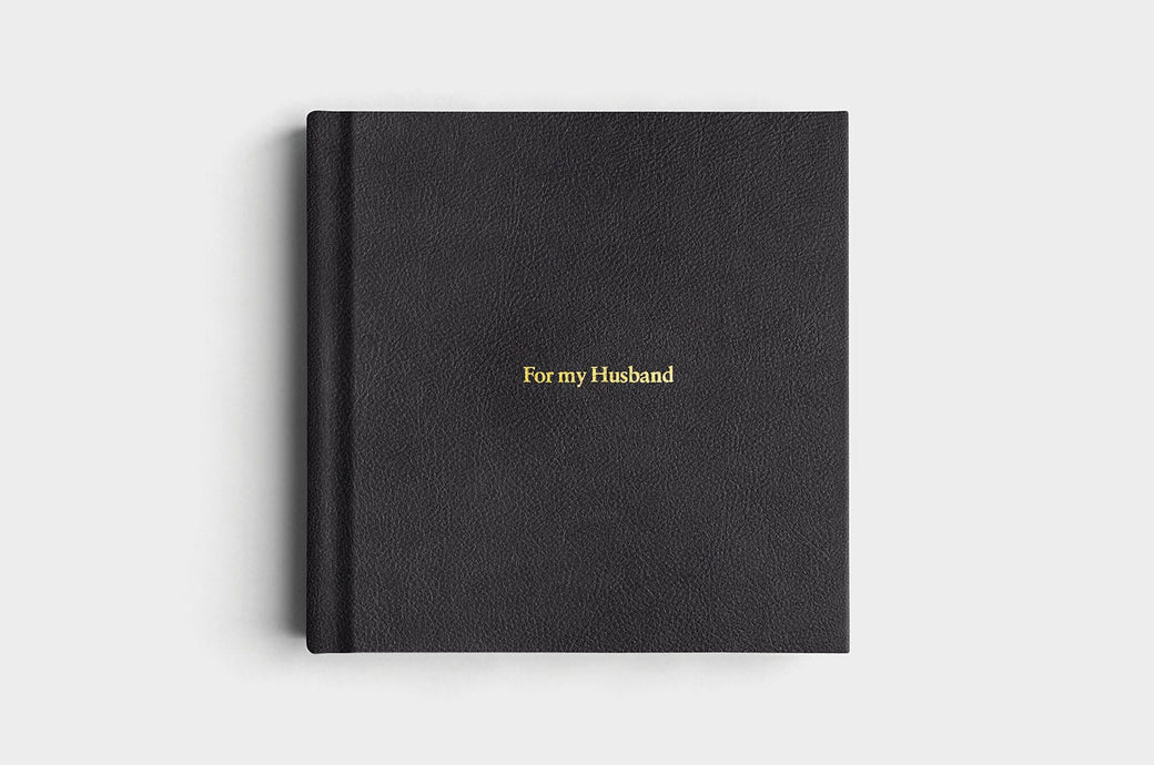 12x12 Square Pebble Black Vegan Leather Album