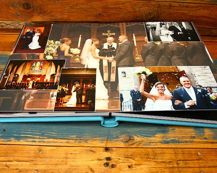 Genuine Leather Albums-Photo Albums-Nations Photo Lab-4x6"-Beige-Nations Photo Lab