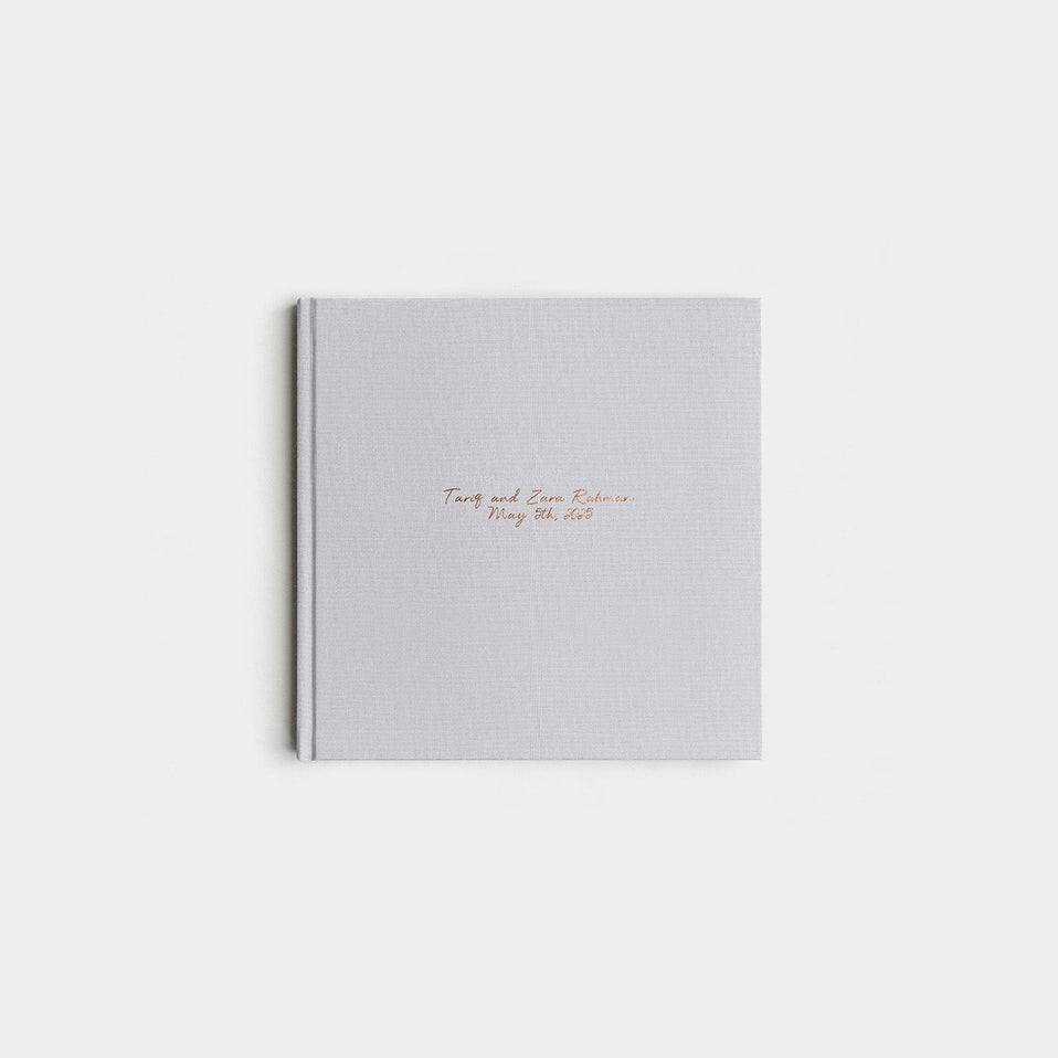 Photo Book Cloth Cover- Fog