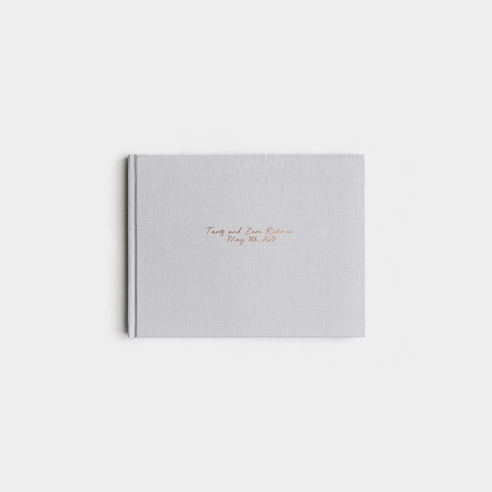 Photo Book Cloth Cover- Fog
