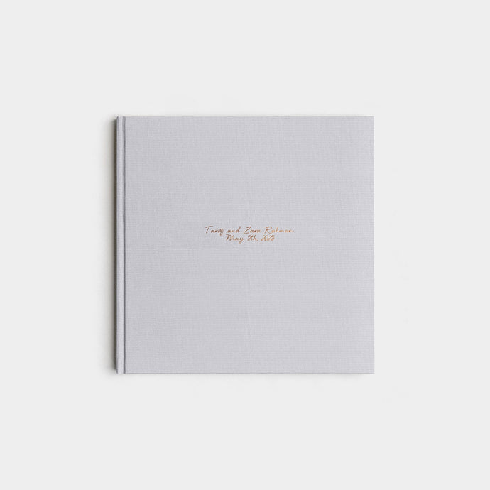 Photo Book Cloth Cover- Fog
