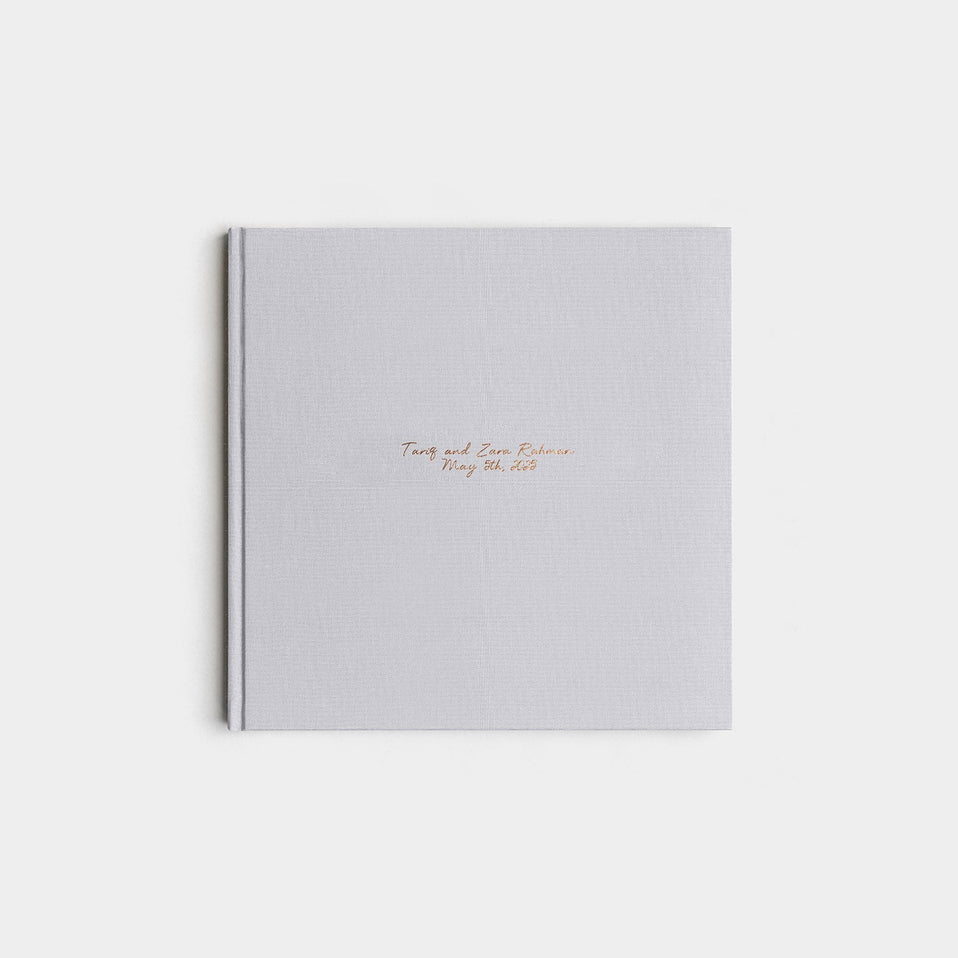 Photo Book Cloth Cover- Fog
