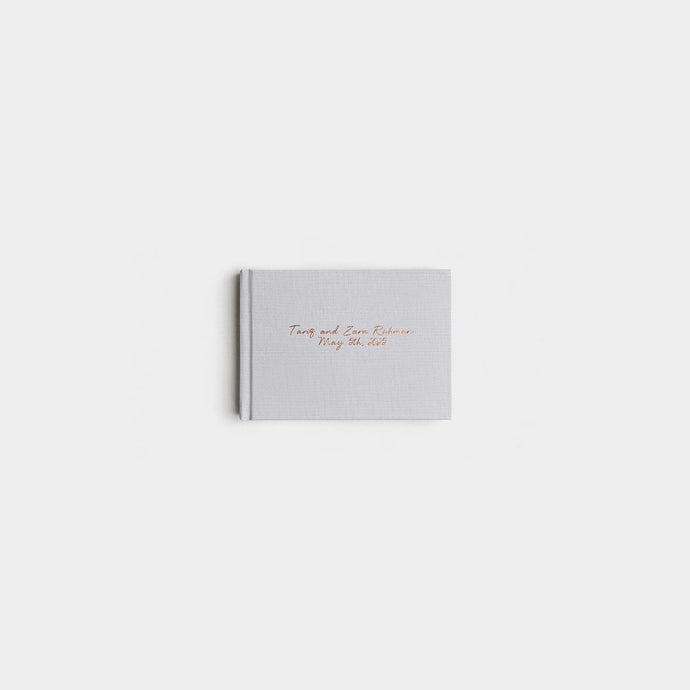 Photo Book Cloth Cover- Fog