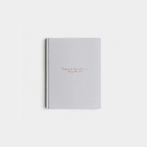 Photo Book Cloth Cover- Fog