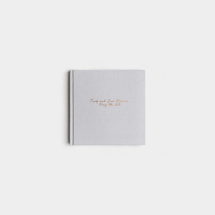 Photo Book Cloth Cover- Fog