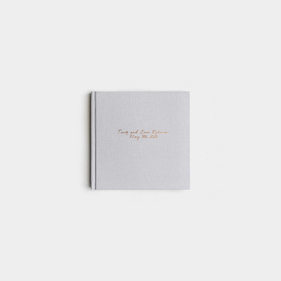 Photo Book Cloth Cover- Fog