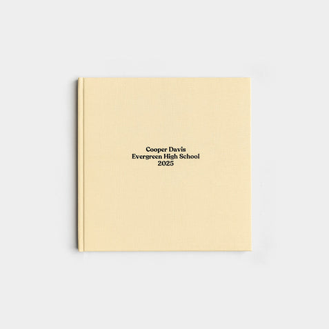 Photo Book Cloth Cover- Macadamia