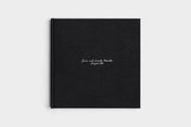 12x12 Square Black Linen Photo Book