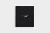 8.5x11 Portrait Black Linen Photo Book