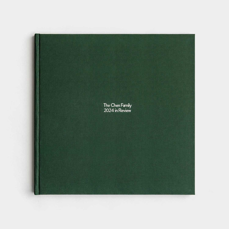 Photo Book Cloth Cover- Evergreen