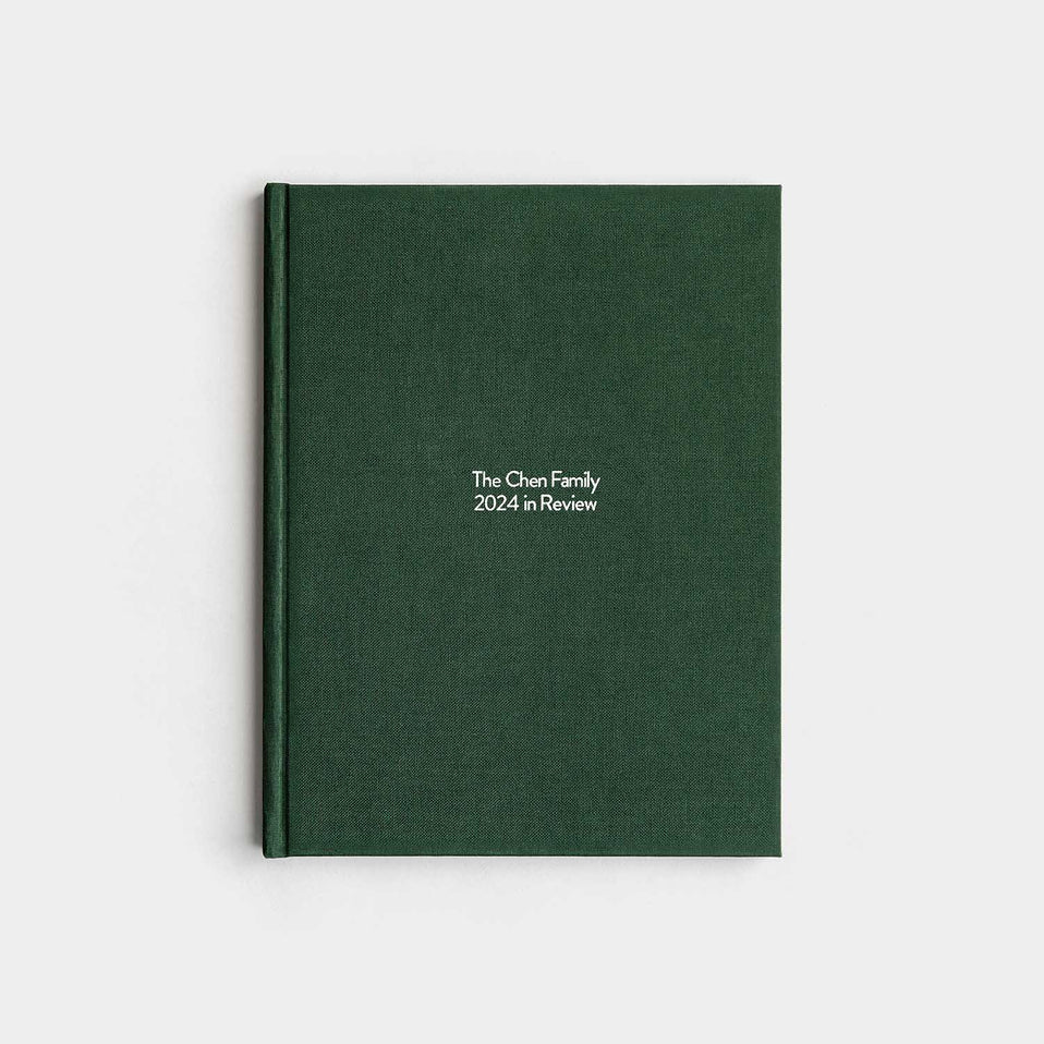 Photo Book Cloth Cover- Evergreen