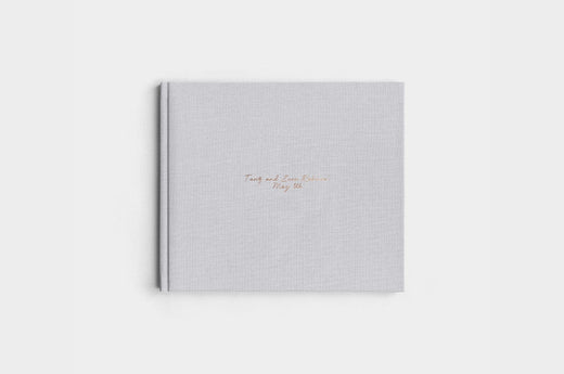 8.5x11 Landscape Fog Linen Photo Book