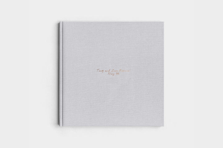 12x12 Square Fog Linen Photo Book