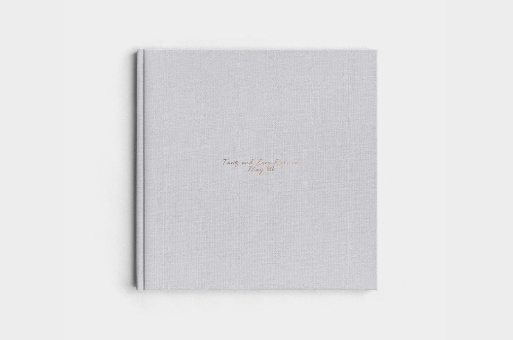 12x12 Square Fog Linen Photo Book