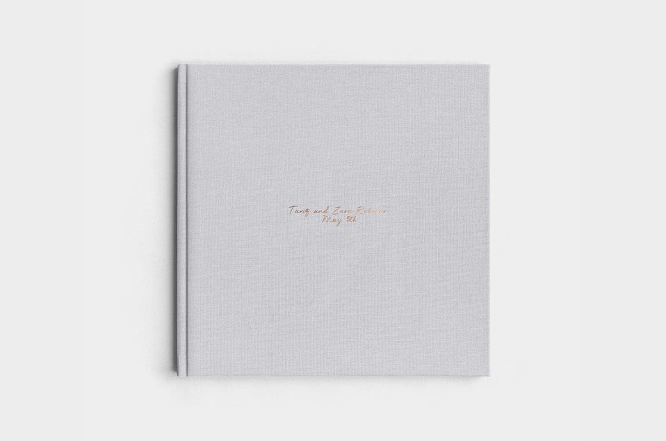 12x12 Square Fog Linen Photo Book