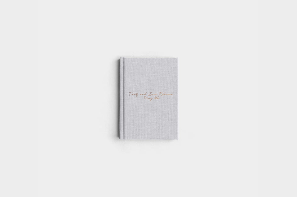 5x7 Portrait Fog Linen Photo Book