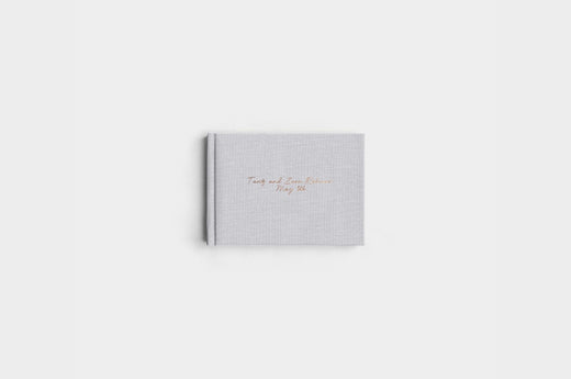 5x7 Landscape Fog Linen Photo Book