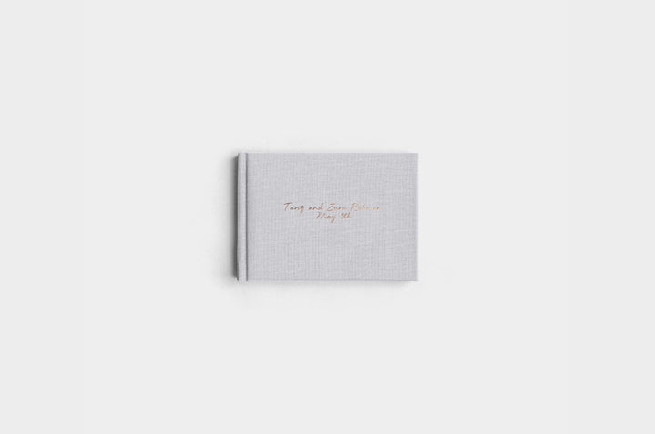 5x7 Landscape Fog Linen Photo Book