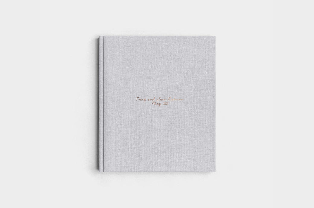 8.5x11 Portrait Fog Linen Photo Book