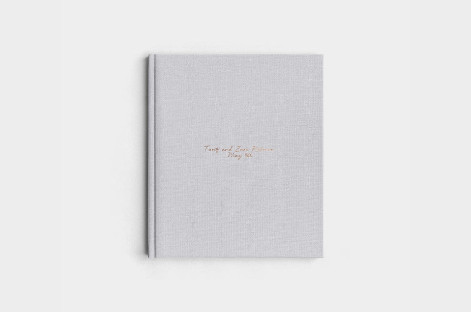8.5x11 Portrait Fog Linen Photo Book